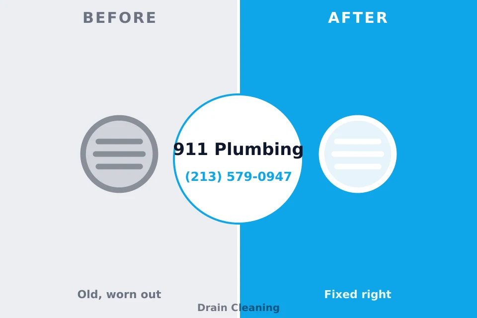 Before and after: plumbing company Uniontown, AL